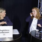 Andersson och Lööf. Arkivbild.