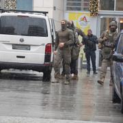 Poliser vid gallerian