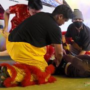 Bilder som polisen i Bangkok släppt på gripandet.