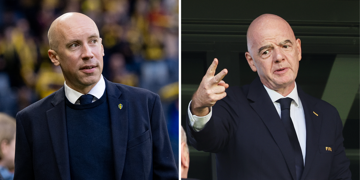 Simon Åström, Fifas Gianni Infantino