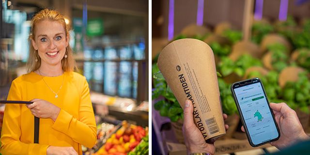 Kajsa Liljegren använder Coops hållbarhetsdeklaration. 