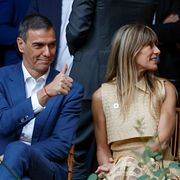 Pedro Sanchez och Begona Gomez.