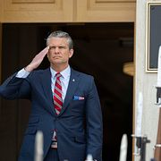 USA:s försvarsminister Pete Hegseth.