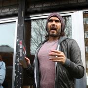 Russel Brand 2015. ARKIVBILD. 