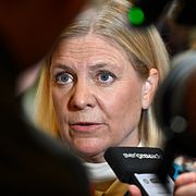Socialdemokraternas partiledare Magdalena Andersson.