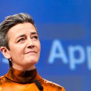 EU:s konkurrenskommissionär Margrethe Vestager. Arkivbild.