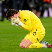 Middlesbrough-målvakten Sol Brynn deppar.