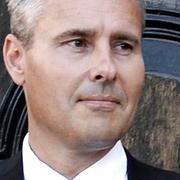 Henrik Sass Larsen när han tillträdde som minister. 
