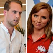 Henrik Edin, Rasmus Törnblom, Sara Skyttedal och Magnus Ek.