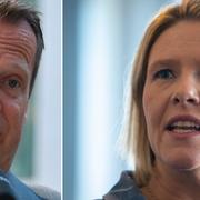 Anders Ygeman och Sylvi Listhaug.