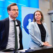 Ulf Kristersson och Maria Malmer Stenergard.