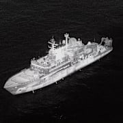 En bild som John Healey visade upp på sin pressträff.