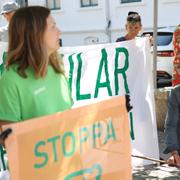 Manifestation mot Preemraff i Lysekil.