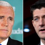 Mike Pence och Paul Ryan.