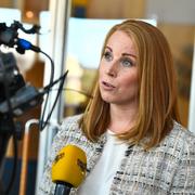 C-ledaren Annie Lööf. 