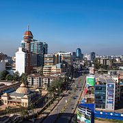 Kenyas huvudstad Nairobi.