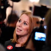 Annie Lööf på onsdagen. 