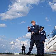 Donald Trump, bild från 1 juli.