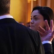 Arkivbild. Elon Musk och Shivon Zillis i samband med att Donald Trump svärs in som president, 2025.