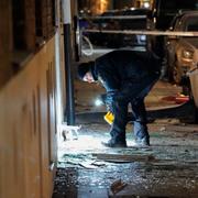 Bombtekniker på plats