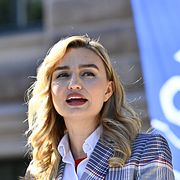 Kristdemokraternas partiledare Ebba Busch.