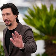 Adam Driver på filmfestivalen i Cannes.