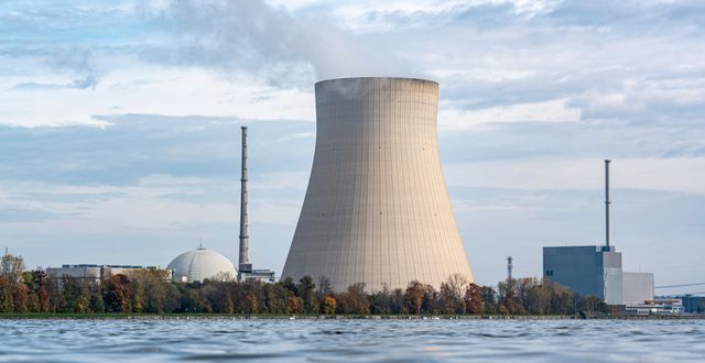 Kärnkraftverk i Essenbach, Tyskland. Armin Weigel / AP