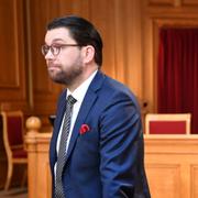 Sverigedemokraternas partiledare Jimmie Åkesson (SD).