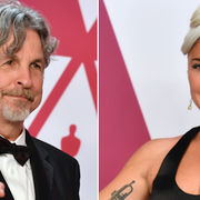 ”Green book”- regissören Peter Farrelly och artisten Lady Gaga som spelade i ”A star is born”. 