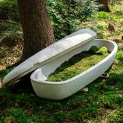 The Living Cocoon enriches the soil as it biodegrades.
