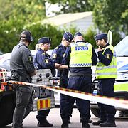 Polis och räddningstjänst var på plats i Fagersta.