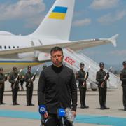 Zelenskyj inför sitt möte med Erdogan i Ankara på torsdagen. 