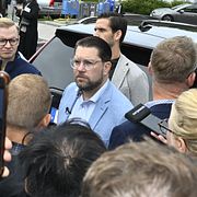Sverigedemokraternas partiledare Jimmie Åkesson.