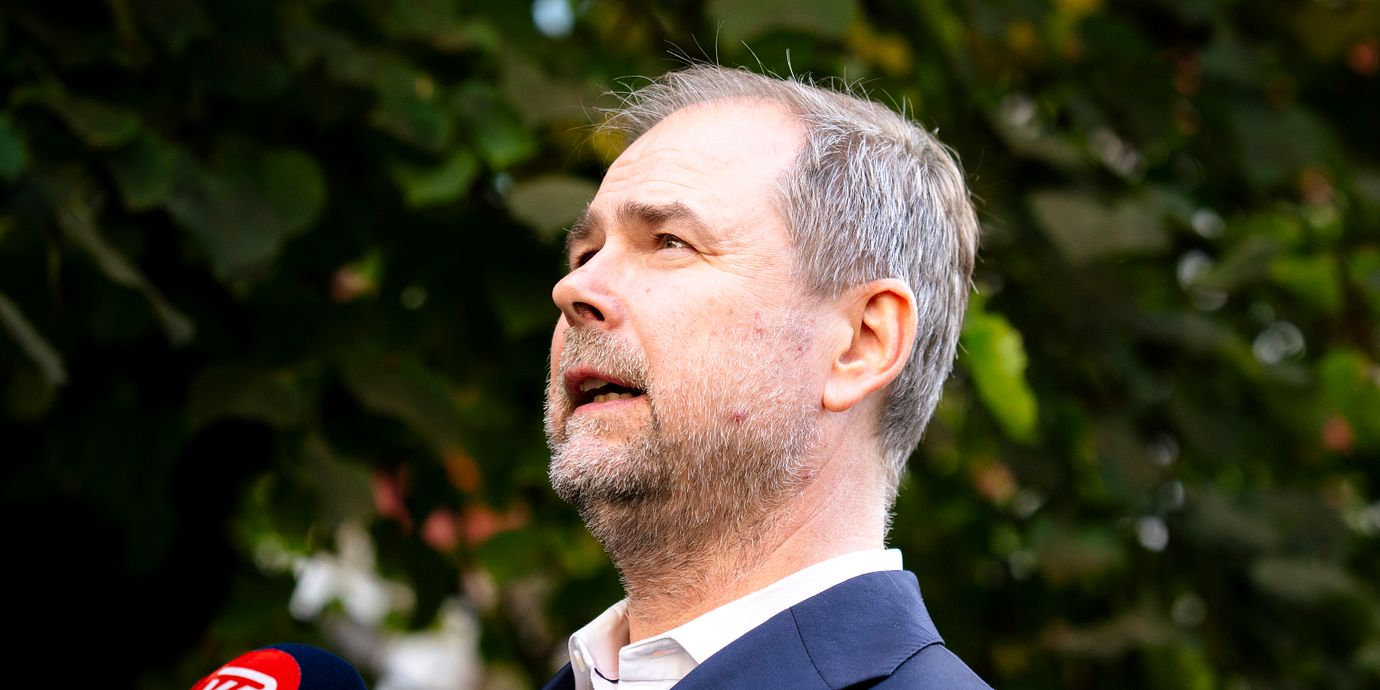 Nicolai Wammen i Köpenhamn, 29 september.