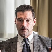 Migrationsminister Johan Forsell (M) i Rosenbad. Arkivbild.