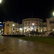 Stortinget huvudbyggnad.