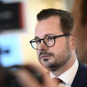 Sverigedemokraternas partisekreterare Mattias Bäckström Johansson (SD). Arkivbild.