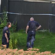 Nationella insatsstyrkan och flera helikoptrar deltog i insatsen mot männen.