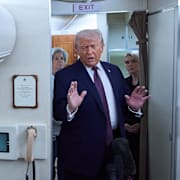 Donald Trump tidigare i veckan. 