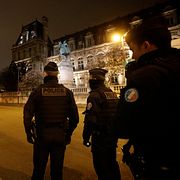Arkivbild. Franska poliser i Paris 2020.
