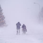 Stormen Johannes i Hemavan.