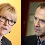 Margot Wallström och Allan Widman