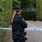 Avspärrningar på kyrkogården