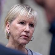 Utrikesministern Margot Wallström