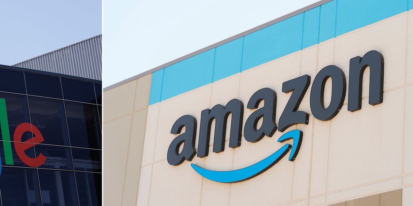 Google och Amazon hör till techjättarna som satsar enorma summor på datacenter och annan infrastruktur för AI.
