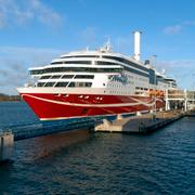 Färjan Viking Grace i Mariehamn.