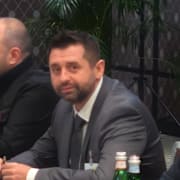 Den ukrainska delegationen i Genève, Schweiz, den 17 februari 2026. 