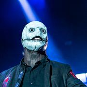 Corey Taylor i Slipknot på scen 2021.