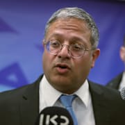 Säkerhetsminister Itamar Ben-Gvir. Abir Sultan / AP
