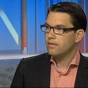 Jimmie Åkesson i SVT:s ”Gomorron Sverige”.